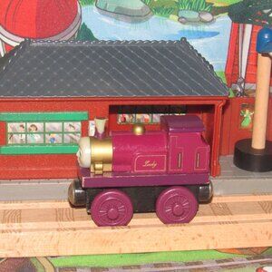 Thomas Wooden Railway Train Engine Track Lady